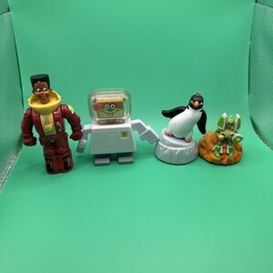 Burger King Vintage Toys Figure Mixed Character Lot 4 Pc